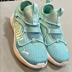 Puma Kids Shoes - Aqua Blue